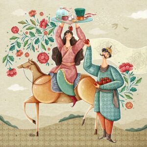 ایده چیدمان و تزیین سفره هفت سین 1404
